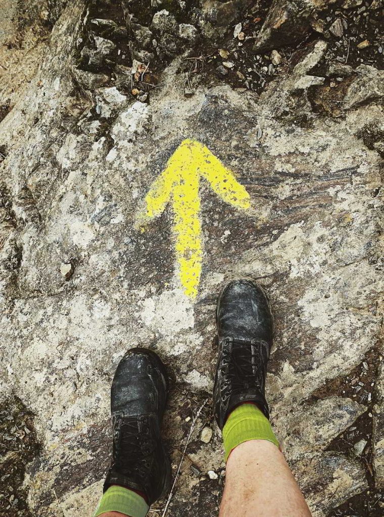 Señalización camino de santiago