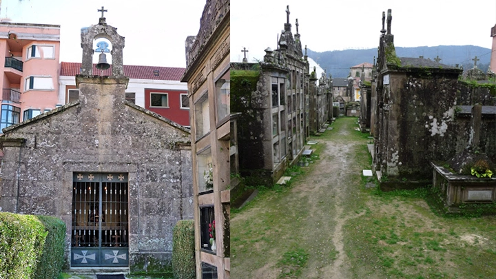 Cementerio histórico de Os Eidos en Redondela
