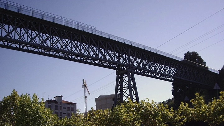 AViaductos ferroviarios de Redondela en Galicia